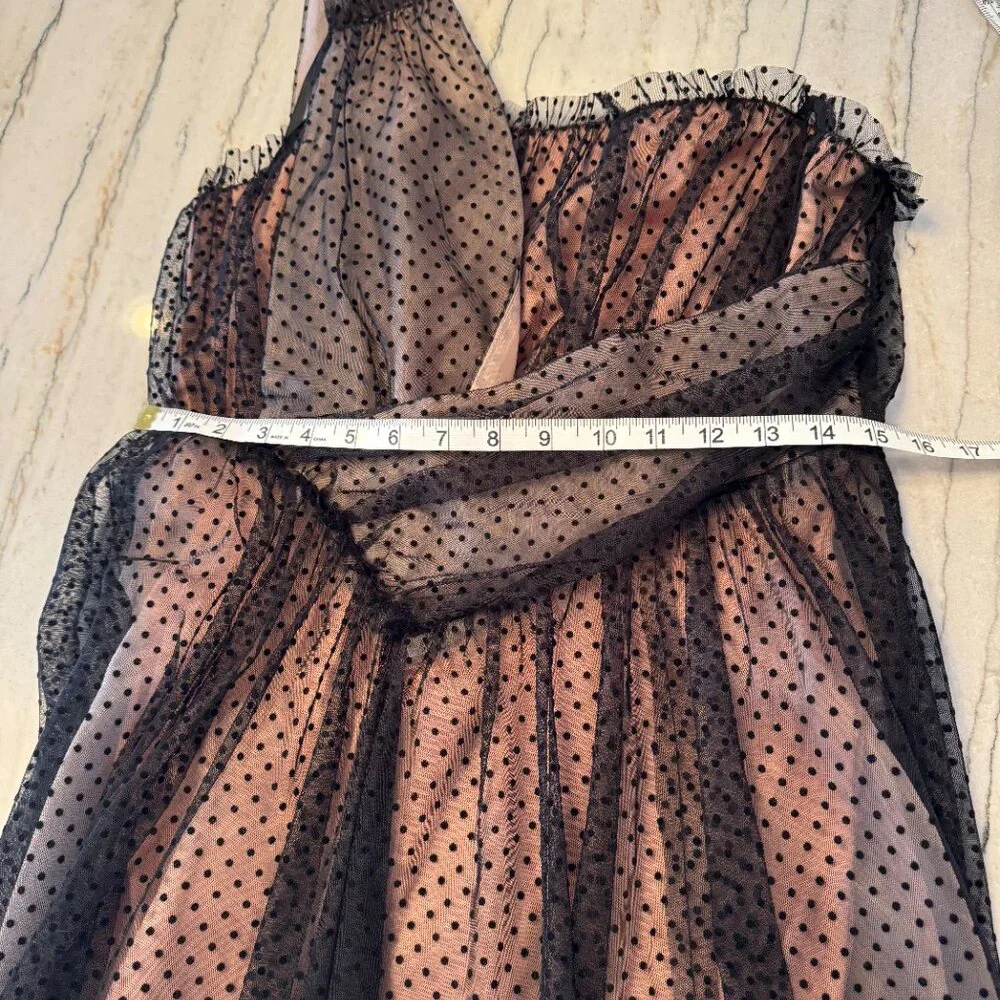 NWT Anthropologie Tulle Dot Maxi Dress - Picture 9 of 16
